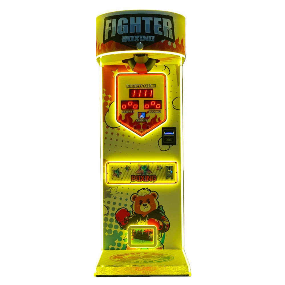 

Coin Operated Metal Kids Boxing Arcade Machine Punching Simulator 1 Player Indoor Sports Game Machine 1 Year Customizable