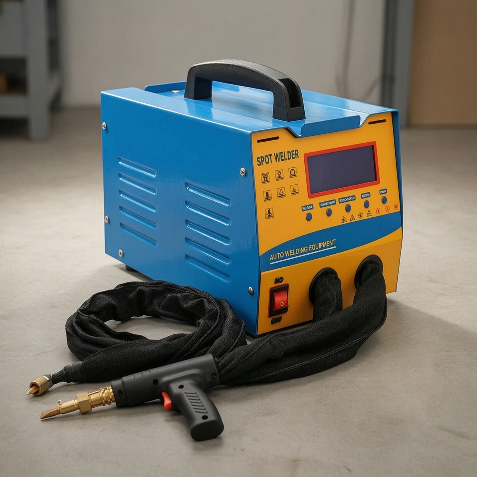 Dent Removal Repair Point Welder Compact Auto Body Dent Removal Repair Machine Tool Versatile for Mechanics, Workshops