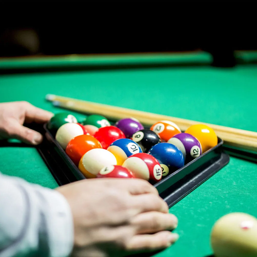 

Frame Billiard Tripod Ball Triangles Billiards Tray Child Pool Table Balls Rack