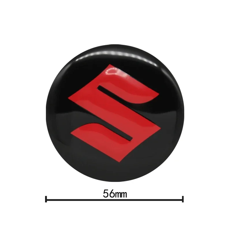 1pcs 56mm Wheel Hub Caps Sticker Car Emblem Badge Decoration for Suzuki motorcycle Stickers Car Decor