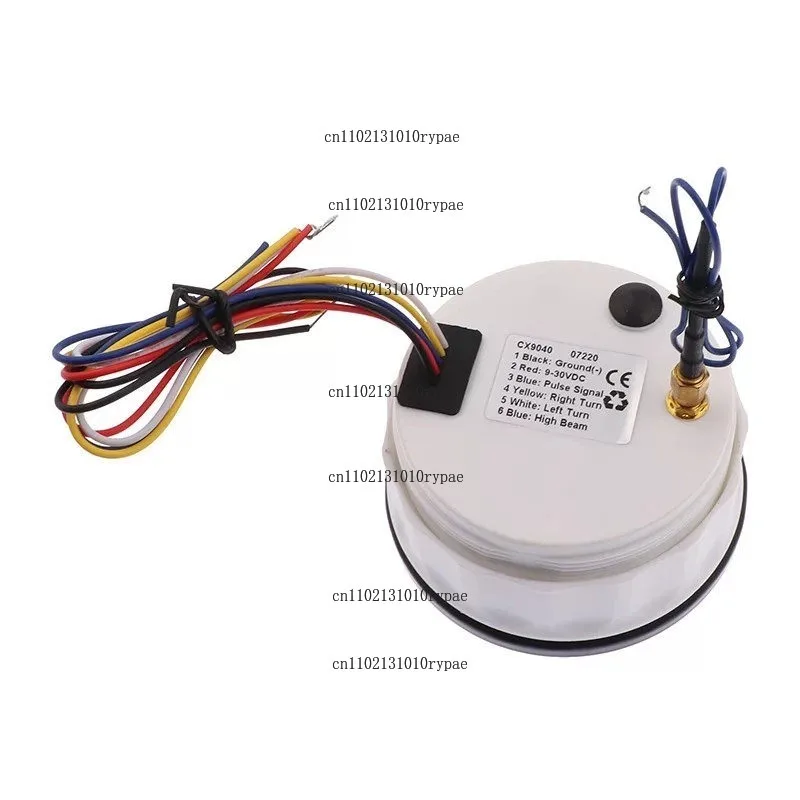 Automobile Instrument Multifunctional 5-in-1 Speed Water Temperature Oil Pressure Voltage Oil Quantity
