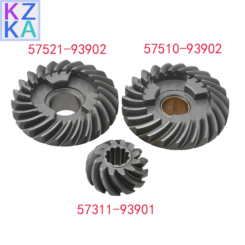 57510-93902 57521-93902 57311-93901 GEAR SET For Suzuki Outboard Motor DT9.9 DT15 DF9.9 DF15 Boat Engine Parts 57510-93902