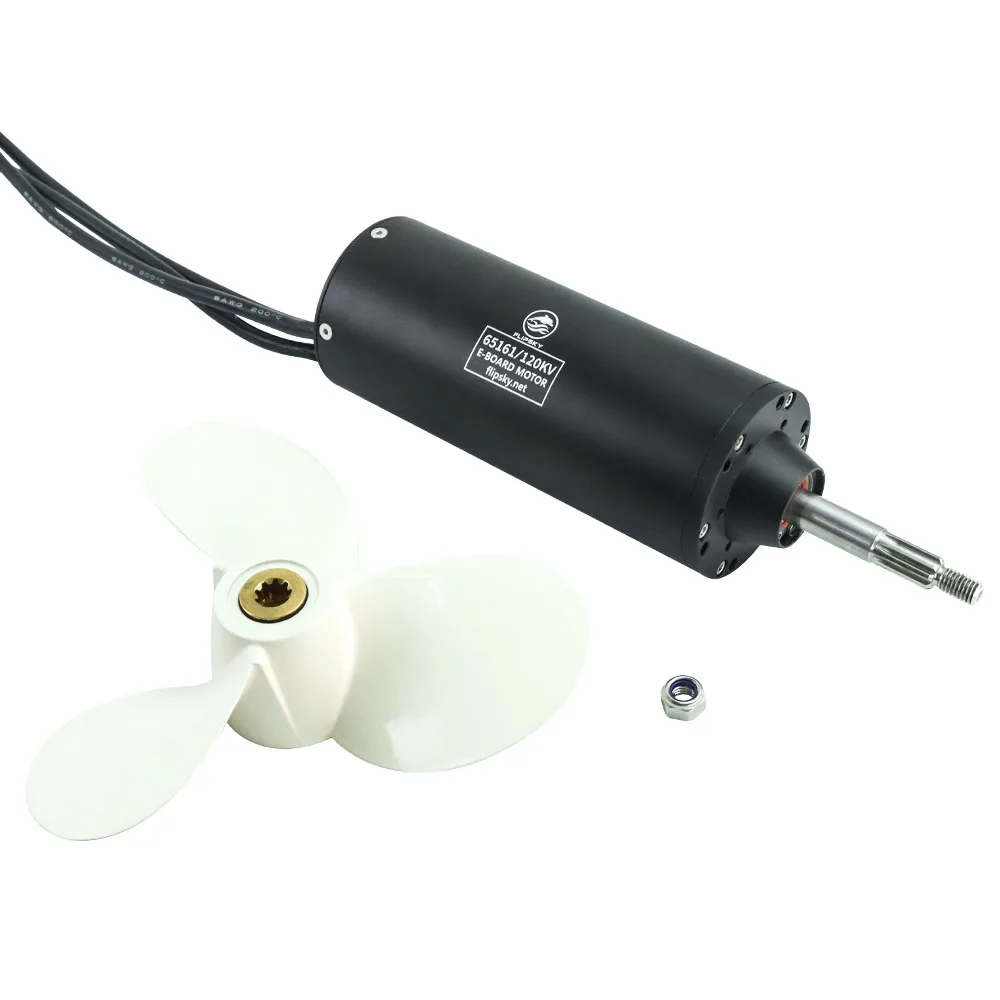 Motor 6000 neu 12mm rund mit Gewinde 120kv w bürstenloser Motor sensor los amphibisch voll wasserdicht für Efoil - Flipsky 3