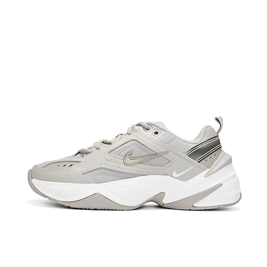 Nike khaki M2K Tekno Low Męskie i damskie trampki Klasyczne Retro Casual Clunker Lekkie, amortyzowane, wygodne trampki