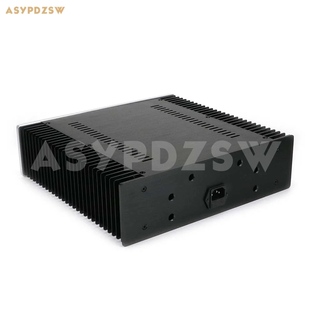 Sasis/sarung amplifier daya anclosure aluminium penuh kelas 3209 320*90*311mm