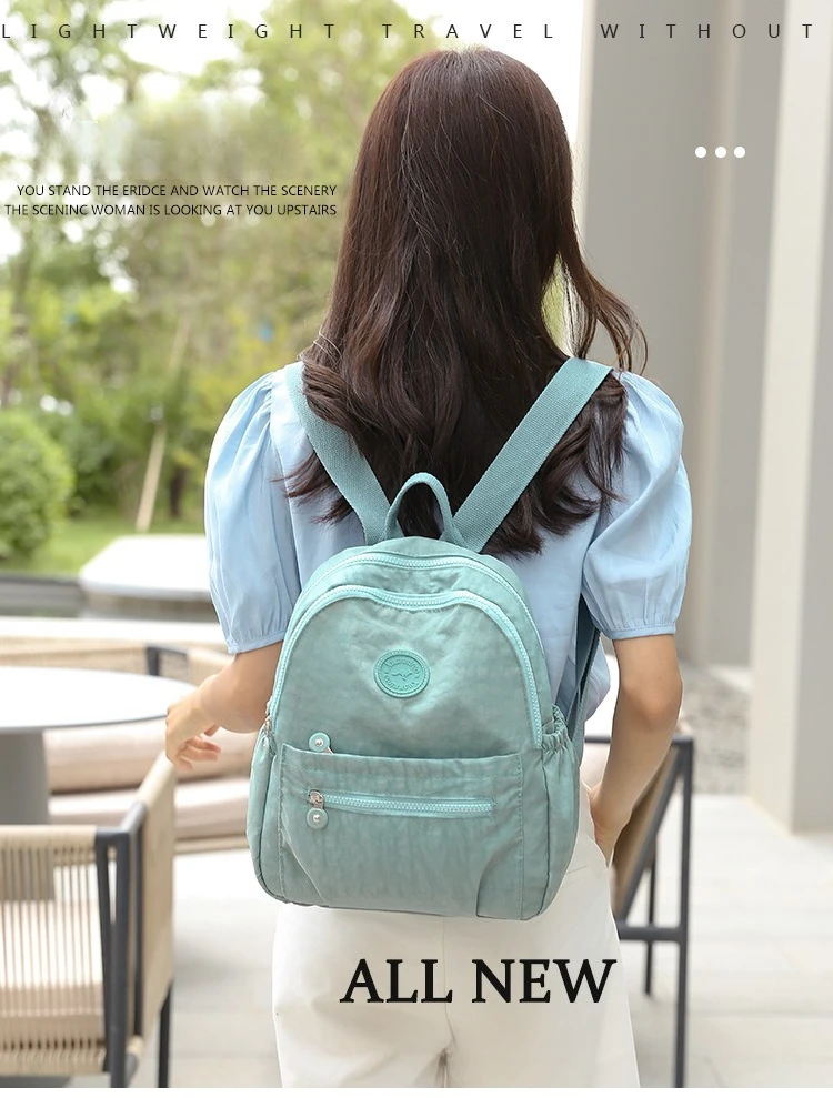 

Однотонный рюкзак из ткани Оксфорд, легкие дорожные школьные сумки, модный рюкзак для работы, дорожная сумка, которую можно повесить на багажу