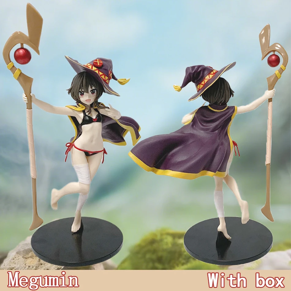 

Божье благословение в этом чудесном мире, купальник Megumin, 23 см, фигурка красивой девушки, модель, орнамент, приз,