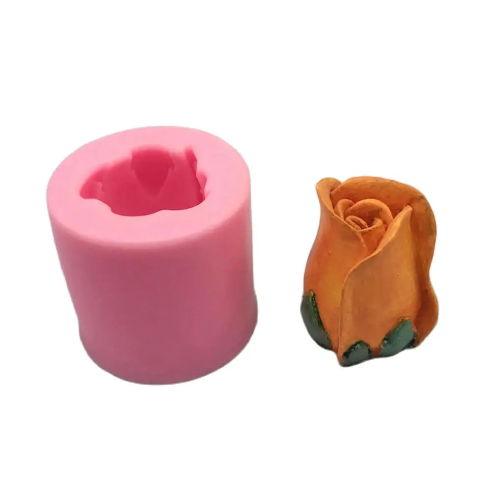 

3D ROSE FLOWER Silicone Fondant Cake Topper Mold Chocolate Candy Baking Mould Candle Soap DIY Wax Resin Plaster