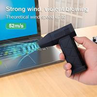 Electric Wireless Air Duster Mini Compressed Air Blower Gun Type-C Air Duster For Computer Keyboard PC Clean Gadget Blower