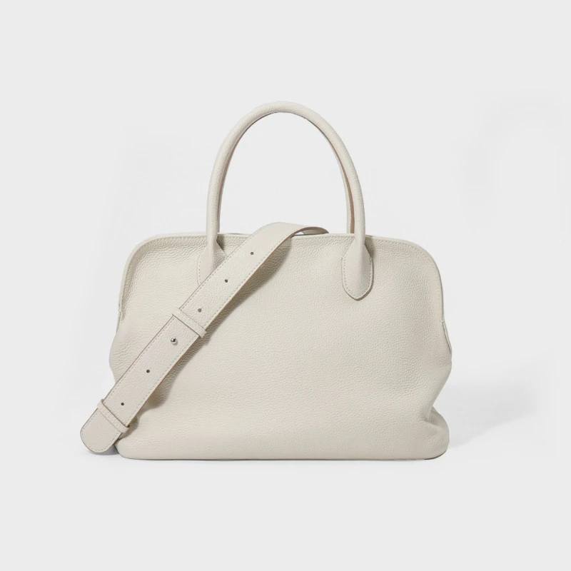 

Jonlily Women Genuine Leather Shoulder Bag Female Handbag Totes Casual Crossbody High Capacity Commuter Bag Purse -KG1930