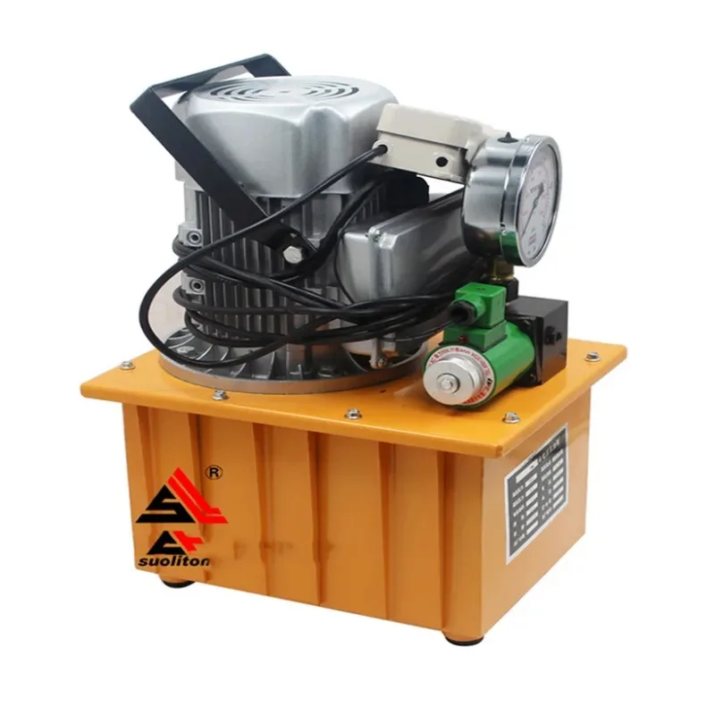 HHB-700A High Pressure Electric Hydraulic Pump Electric Oil Pump Pedal - with Solenoid Valve Oil Pressure Pump