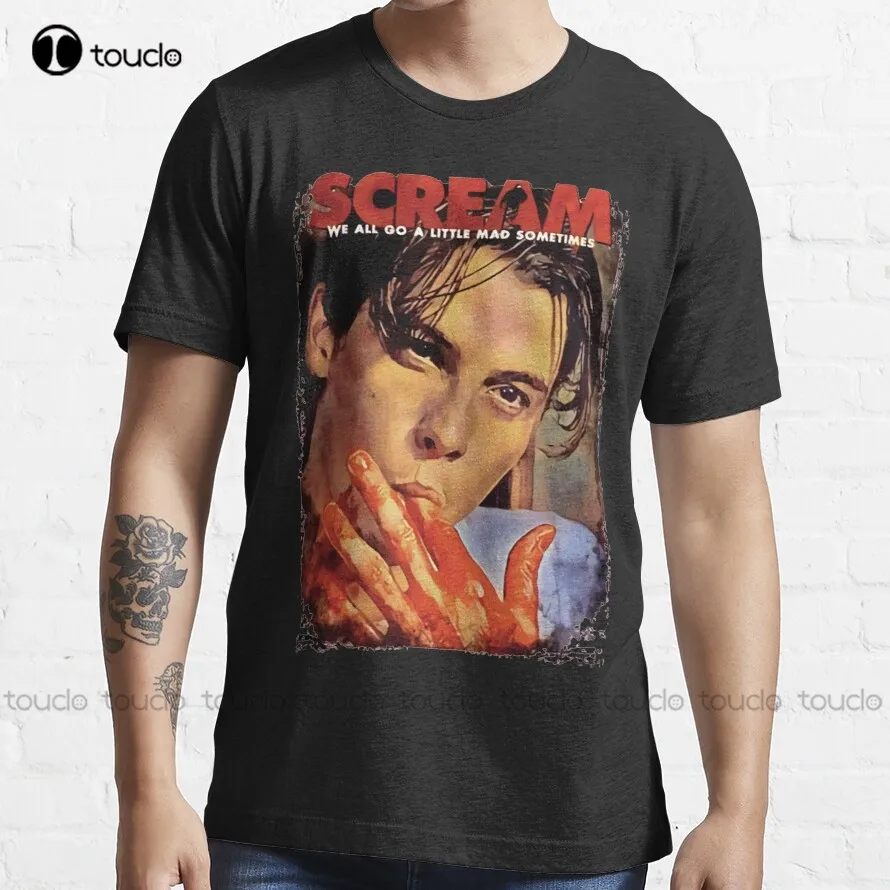 Scream Movie B-Illy Loomis Skeet Ulrich T-Shirt Oversized T Shirt Custom Aldult Teen Unisex Digital Printing Tee Shirt Xs-5Xl