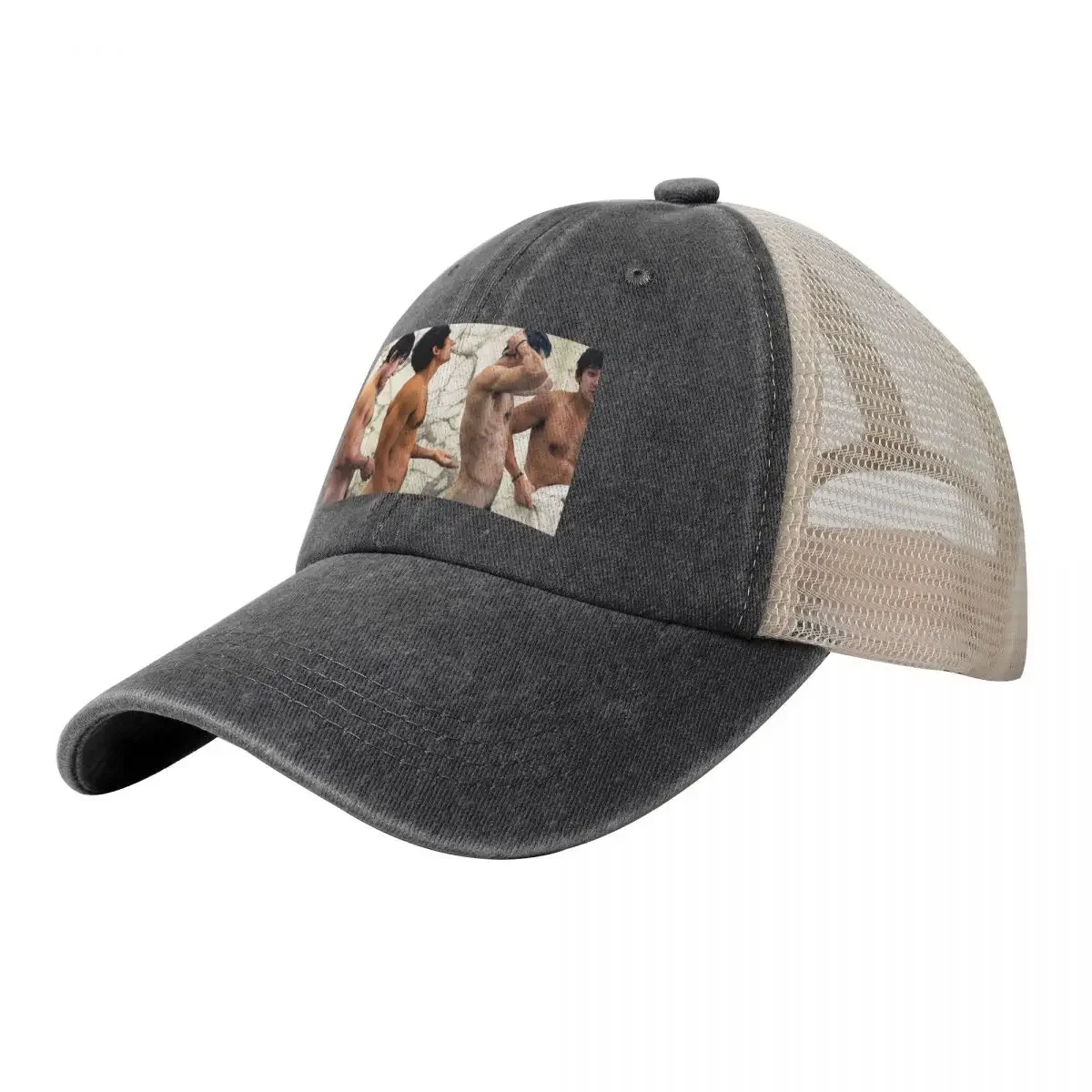 

The White Lotus: Will Sharpe Shower Montage [Full Color] Baseball Cap western Hat Golf Female Men's