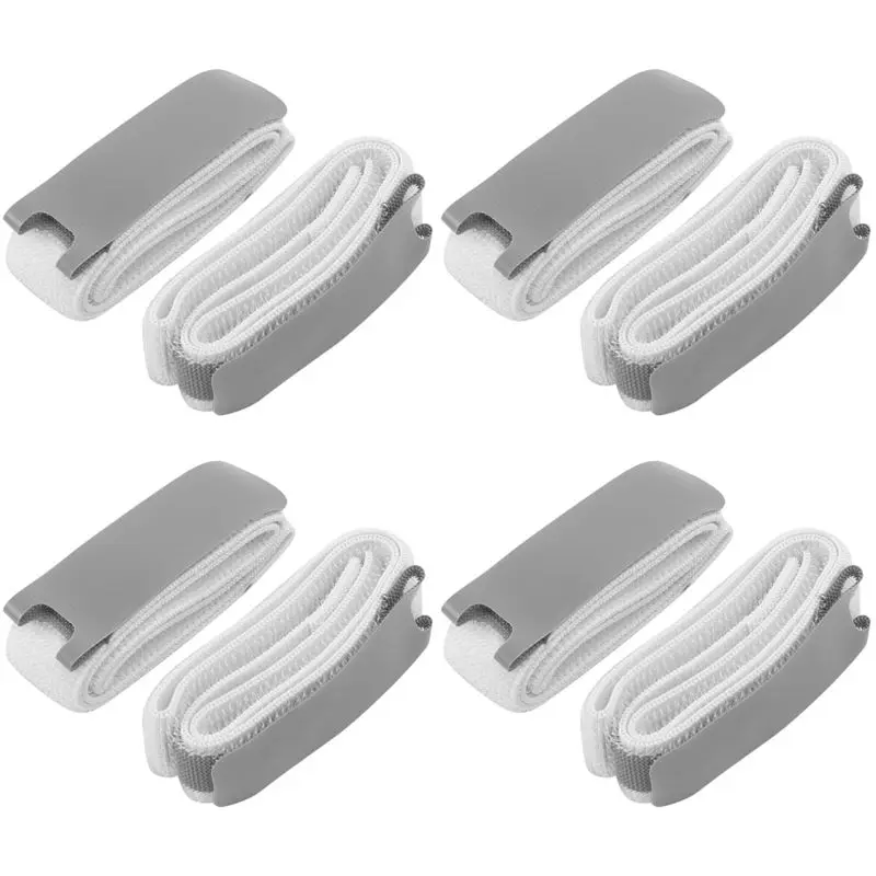 AA20-8Pcs Catheter Fixator Elastic Comfortable External Durable Urine Bag Leg Holder Strap Wrap Leg Holder