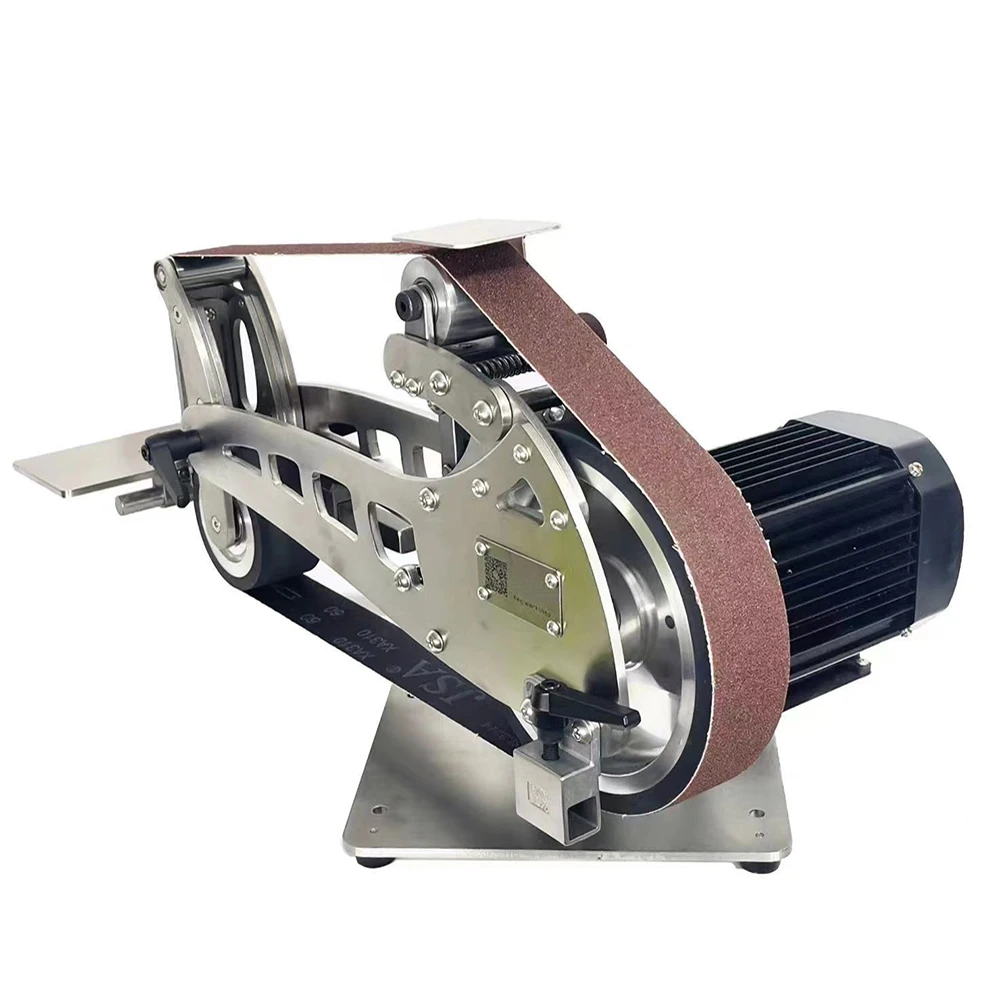 New 1400x50MM Belt Grinder Machine 1100W Multifunctional Vertical & Horizontal Belt Sander Polisher Sharpener Polishing Machine