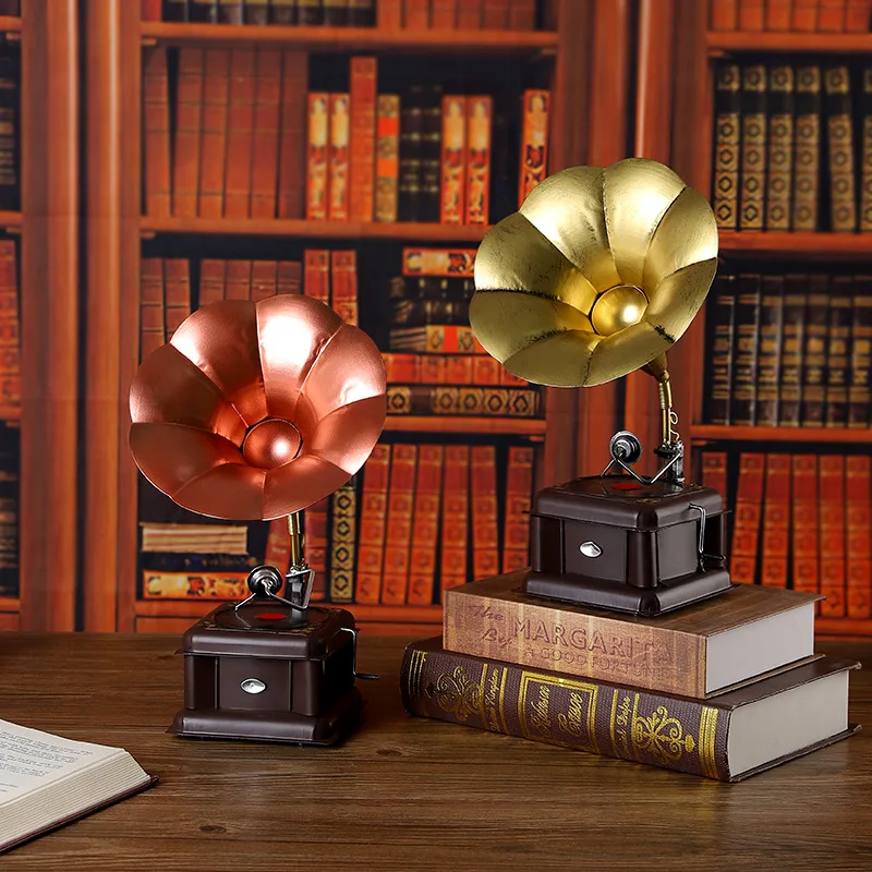 modele-de-gramophone-en-fer-retro-vintage-decoration-de-maison-salon-ornement-miniature-accessoire-d'exposition