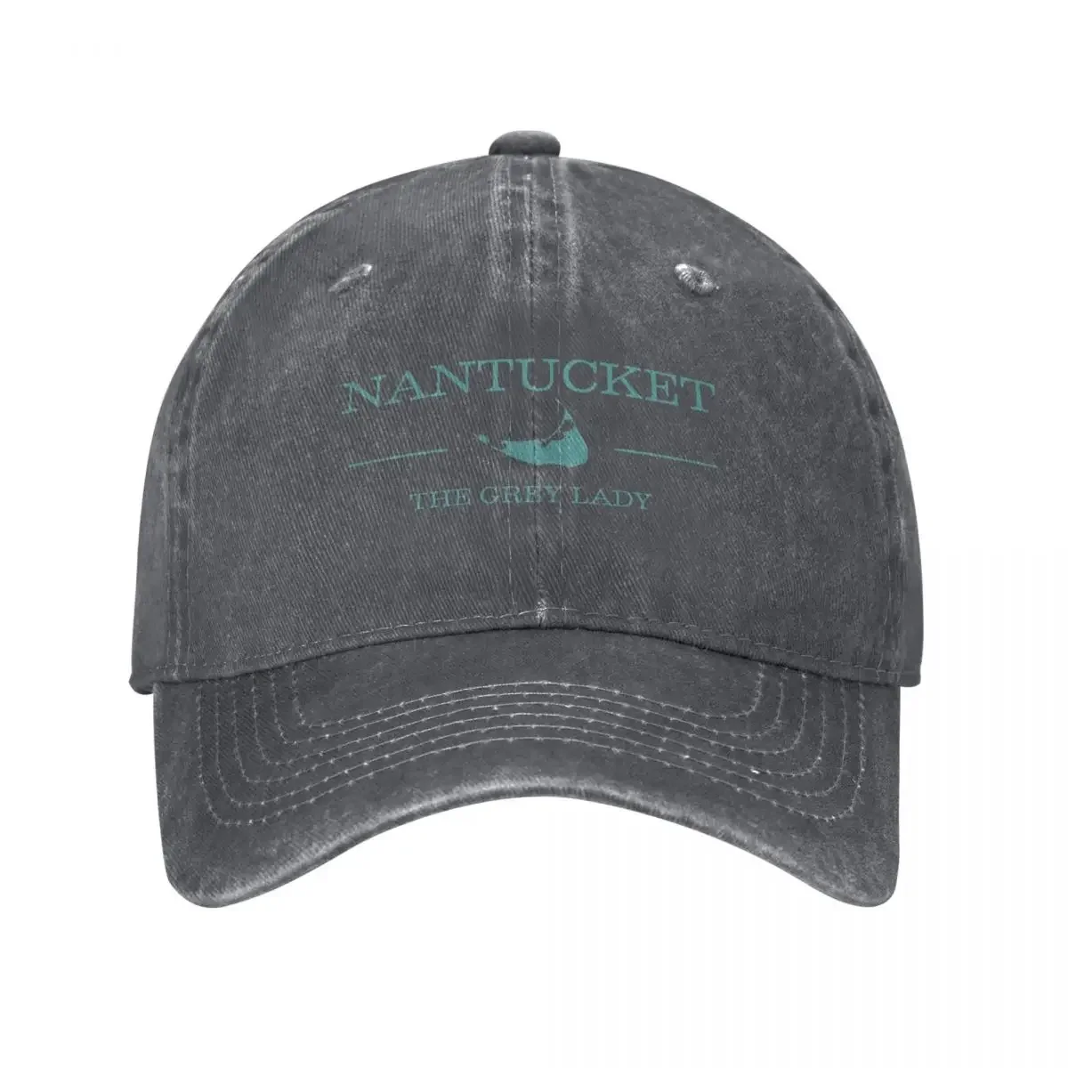 

Nantucket - The Grey Lady Baseball Cap |-F-| Golf Snapback Cap Sun Hats For Women Men's