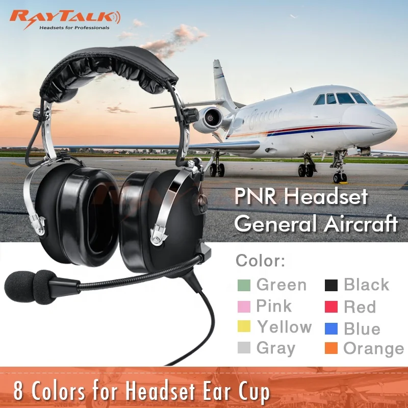 23dB Noise Cancelling Tws Earphones & Headphones Helicopter Headset Pilots' JL Chipset Headphones with Nexus U-174/U Plug