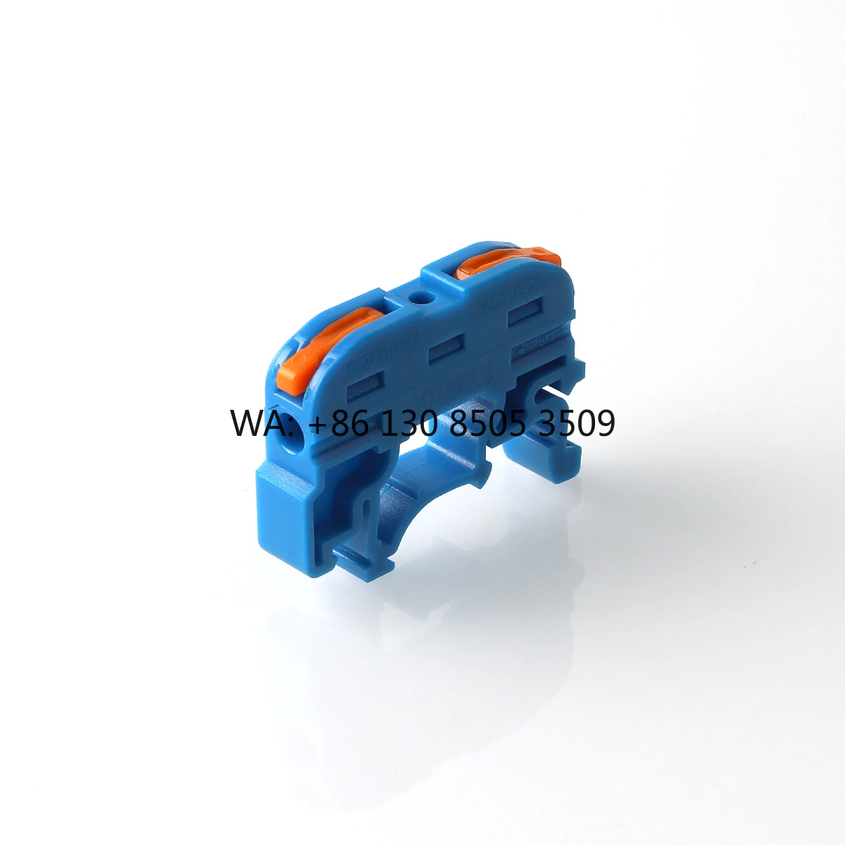 

Compact 211 Quick Wire Connector Din Rail Terminal Block for Power Fast Cable Splicing Mini SPL Connectors
