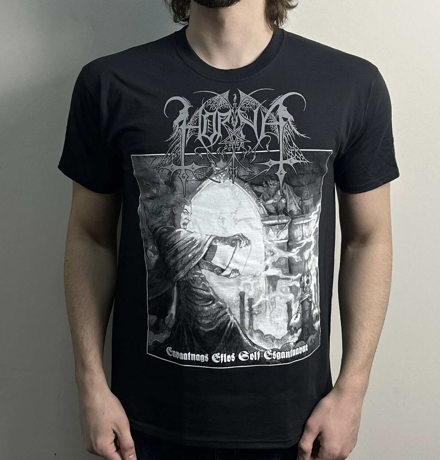 

Черная рубашка Horna-envattnags Eflos Solf EsgantaavneT