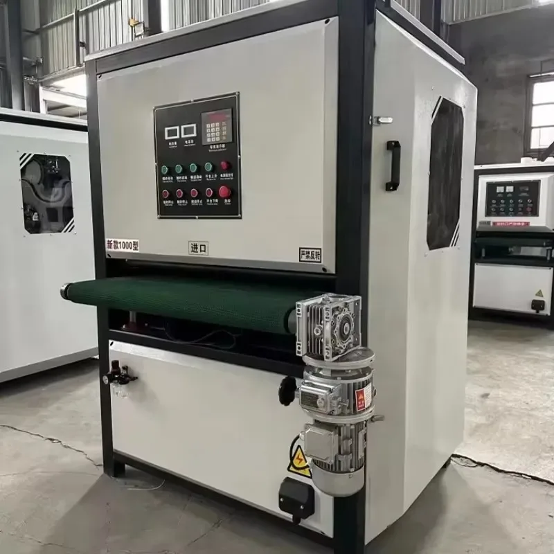 CIF Price Fully Automated 400MM Width Flat Polishing Machine 600mm 800mm 1000mm Customized Metal Polishing Machine