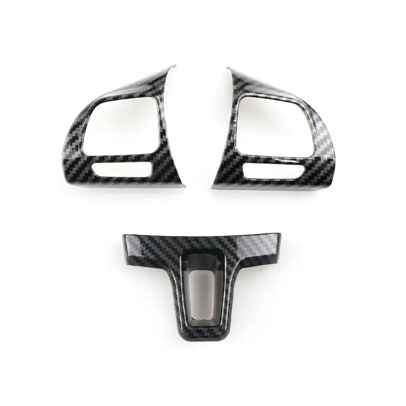 Car Accessories Steering Wheel Button Frame Trim Cover Sticker For VW Golf MK6 Passat B7 CC Eos Tiguan Jetta Touran Sharan Caddy