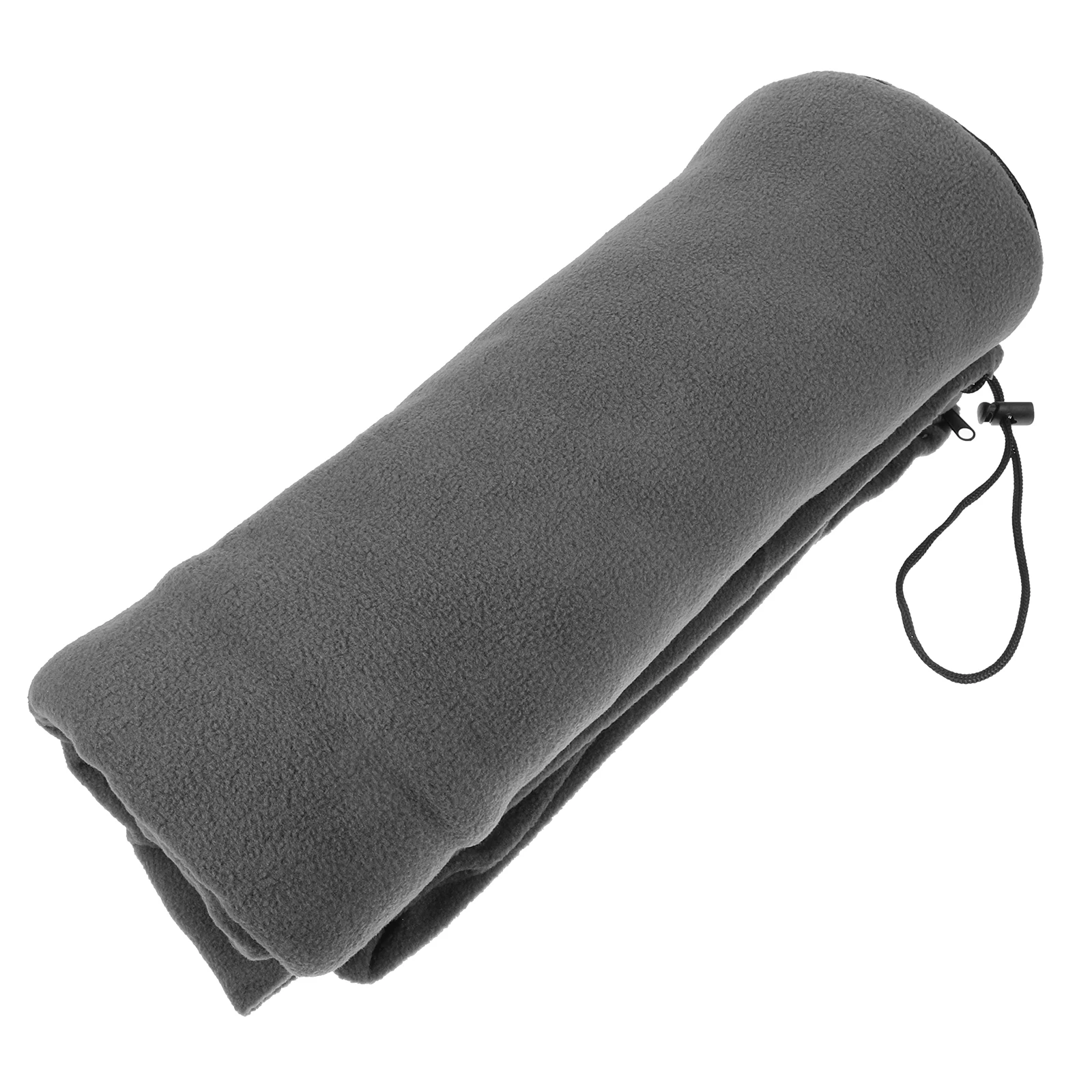 

Fleece Sleeping Bag 180x75cm Deep Gray Warm Lining for Adults Lightweight Camping Indoor Nap Outdoor Use Winter
