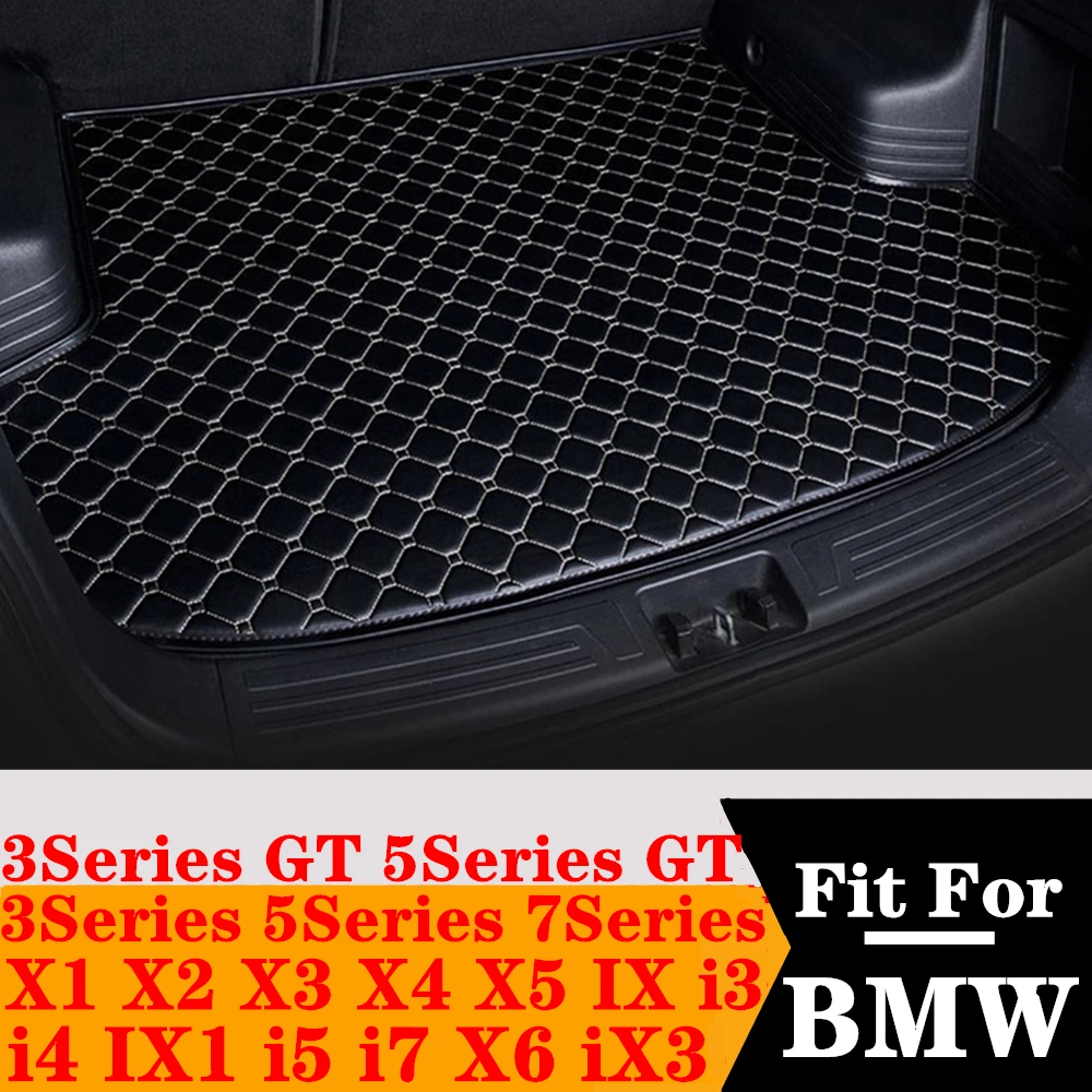 

Car Trunk Mat For BMW 3 5 7 Series GT X5 X1 X2 X3 X4 X6 I3 IX IX3 I4 i5 i7 iX1 Rear Cargo Liner Tail Boot Tray luggage Pad Cover