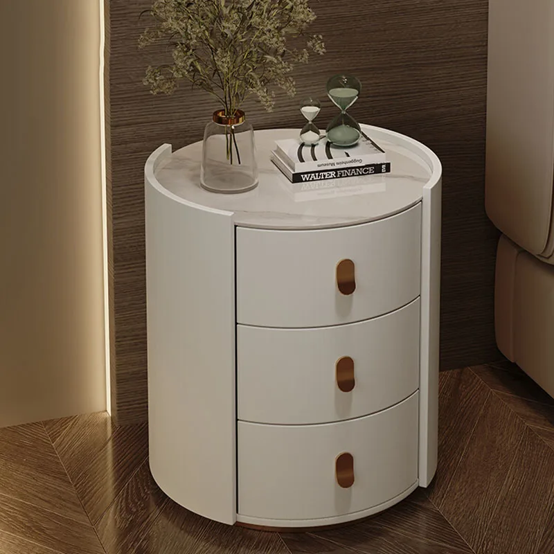 

Comfortable Storage Cabinet Nightstands Dressers White Created Bedside Tables Bedroom Slaapkamerkasten Home Furniture TY25XP