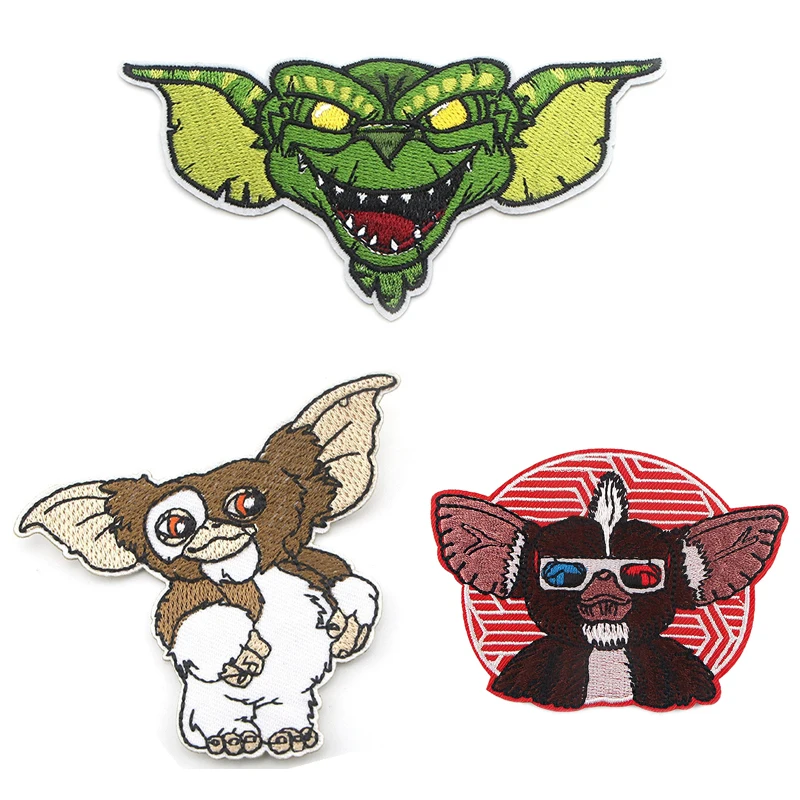 Homegaga applique patches diy iron on para shoe bag shirt clothes accessory punk sticker embroideried badge D1988