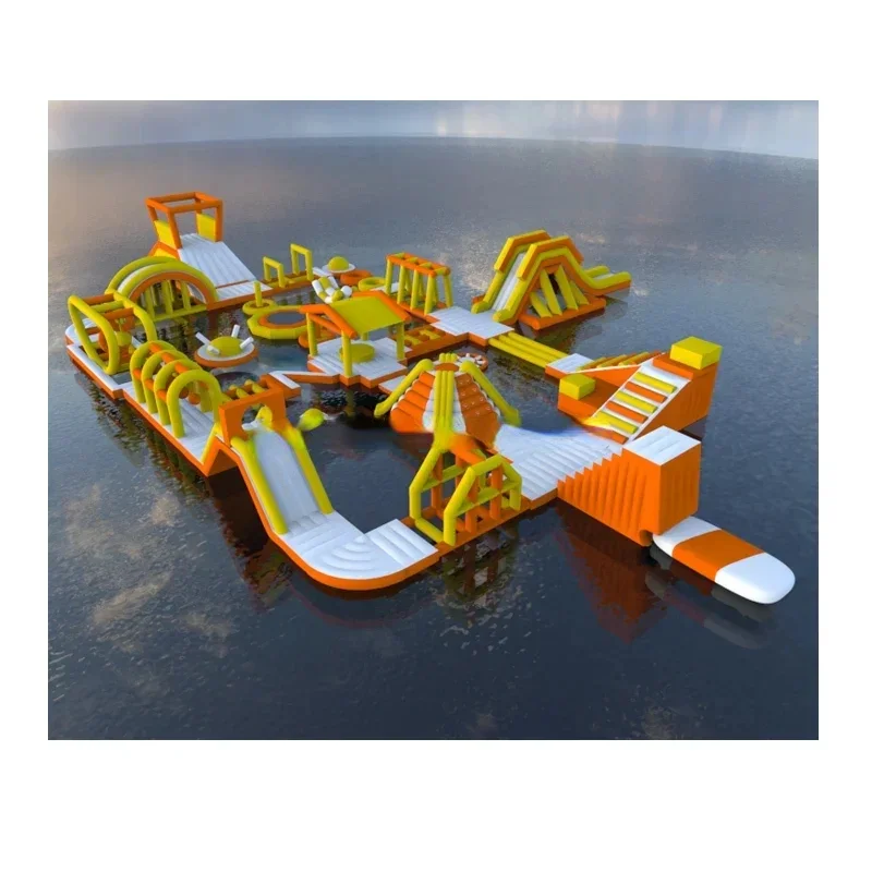 customized waterpark Amazing Adult Aquapark Equipment parque de agua sea Aqua Park Floating Inflatable Water Park