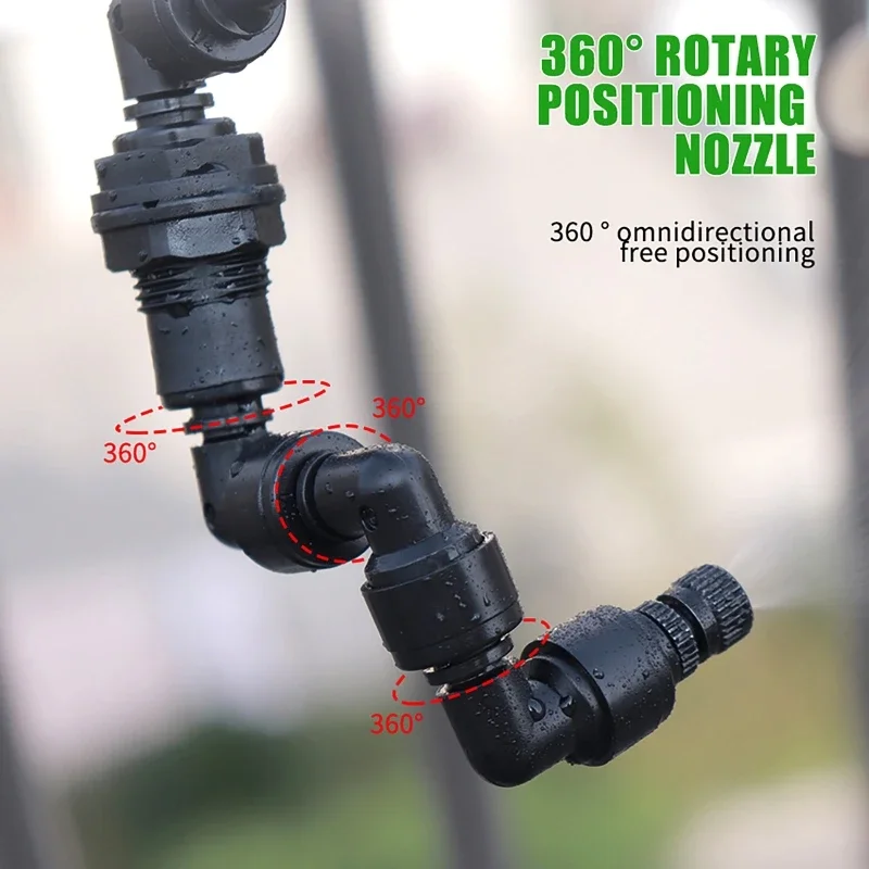 

Intelligent Reptile Fogger Humidifier Electronic Timer Automatic Mist Rainforest Spray System Kit Sprinkler Control APP Control