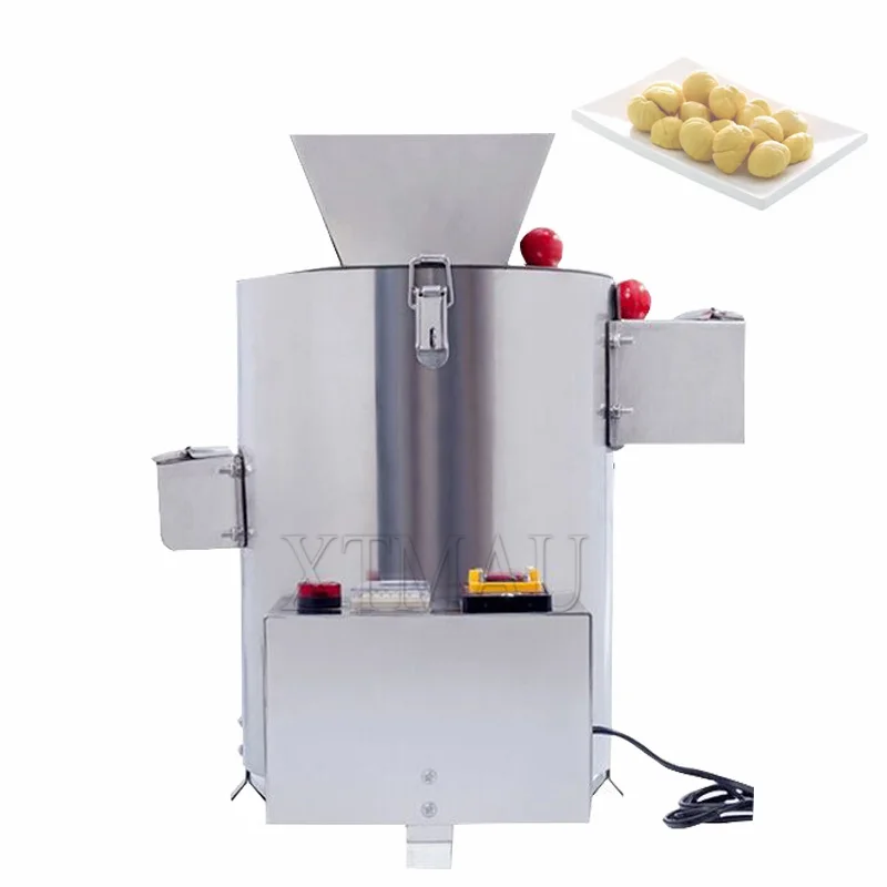 220v 550w 16 lâminas descascador elétrico de castanha comercial automático máquina de descascar castanha para venda