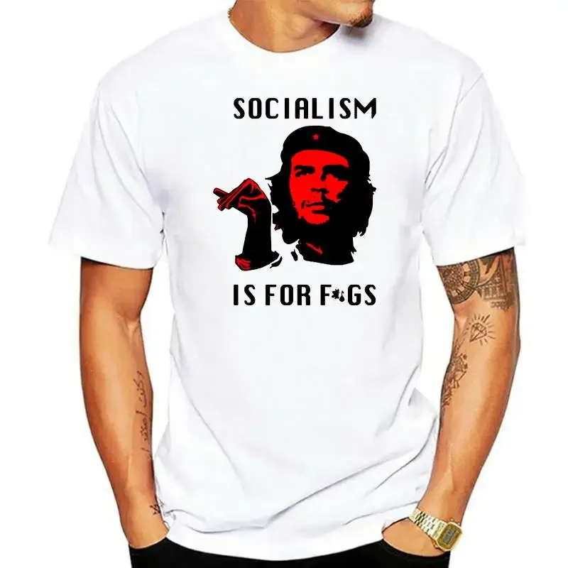 Camiseta de el Socialism is for Figs para hombre y mujer, camisa gris