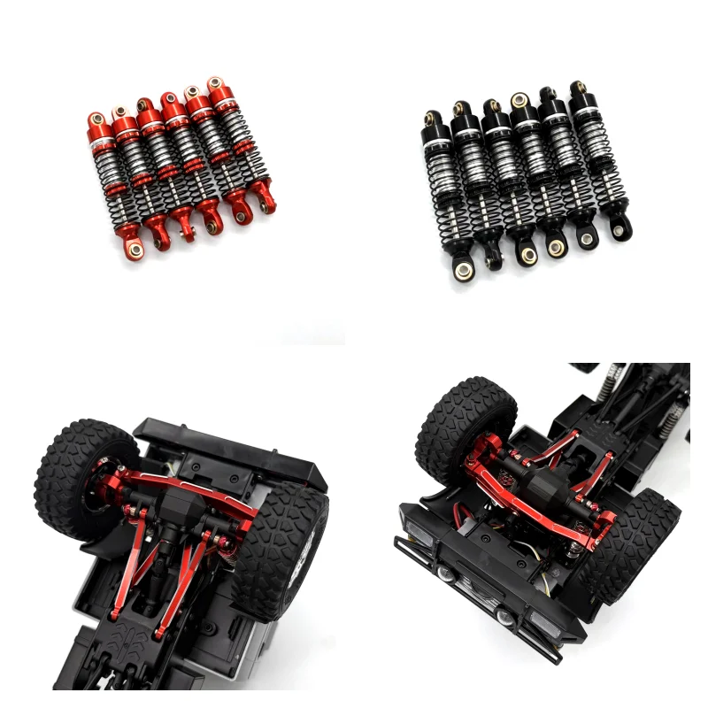 JJRC 1/18C8823 Unimok zeswielaandrijving afstandsbediening auto metalen onderdelen hydraulische schokdemper onderdelen