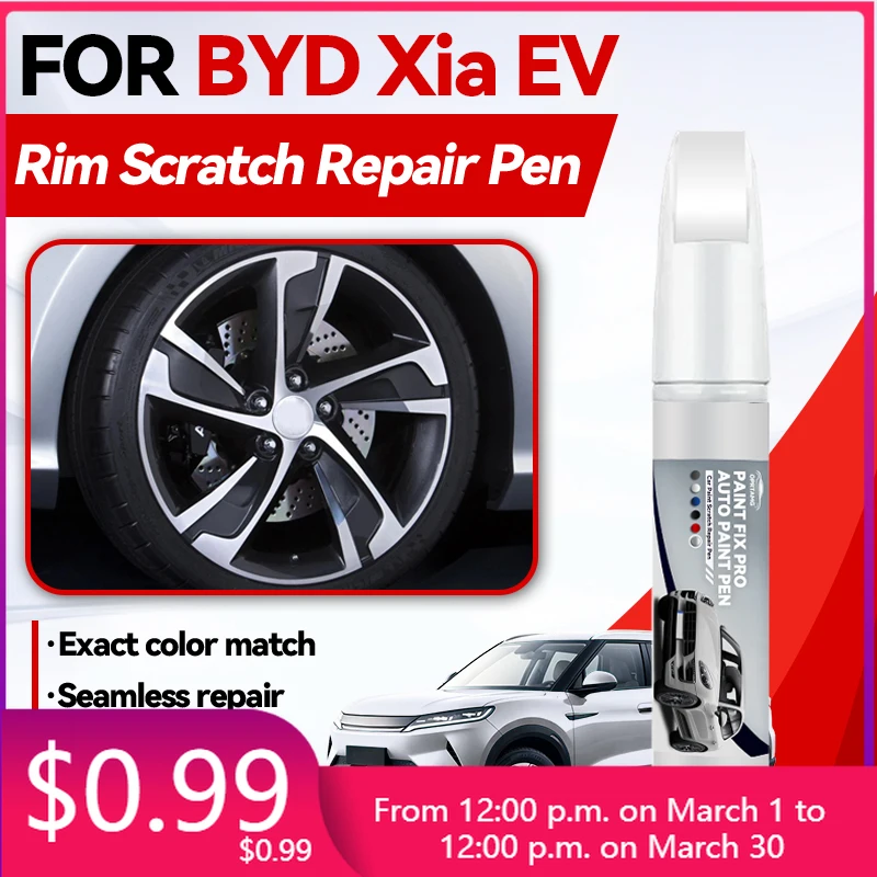 

Car Accessories For Yuan UP/BYD ATTO 2 Car Paint Repair Pen Touch Up Scratch Remover DIY Auto Accessories White WAC Gr