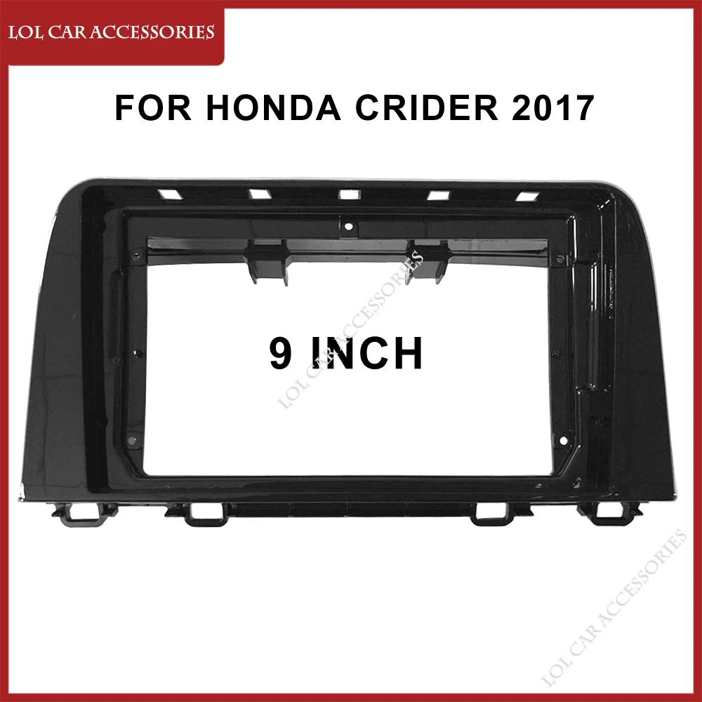 LCA 9 Inch Car Radio Fascia For Honda Crider 2017 Android MP5 Player GPS Casing Frame 2Din Head Unit Stereo Dash Cover