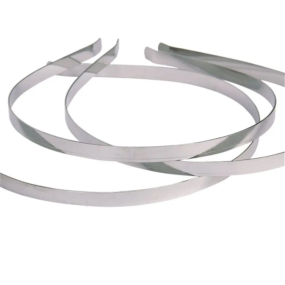 

Blank Metal Silver for Hair Accessories Lots DIY Craft Hair Band