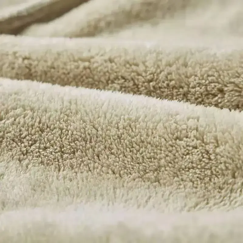 سميكة مبطنة بالصوف الرجال معطف القطن الشتاء سترة مبطنة بالقطن منتصف العمر وكبار السن الرجال دعوى بنطلون #5