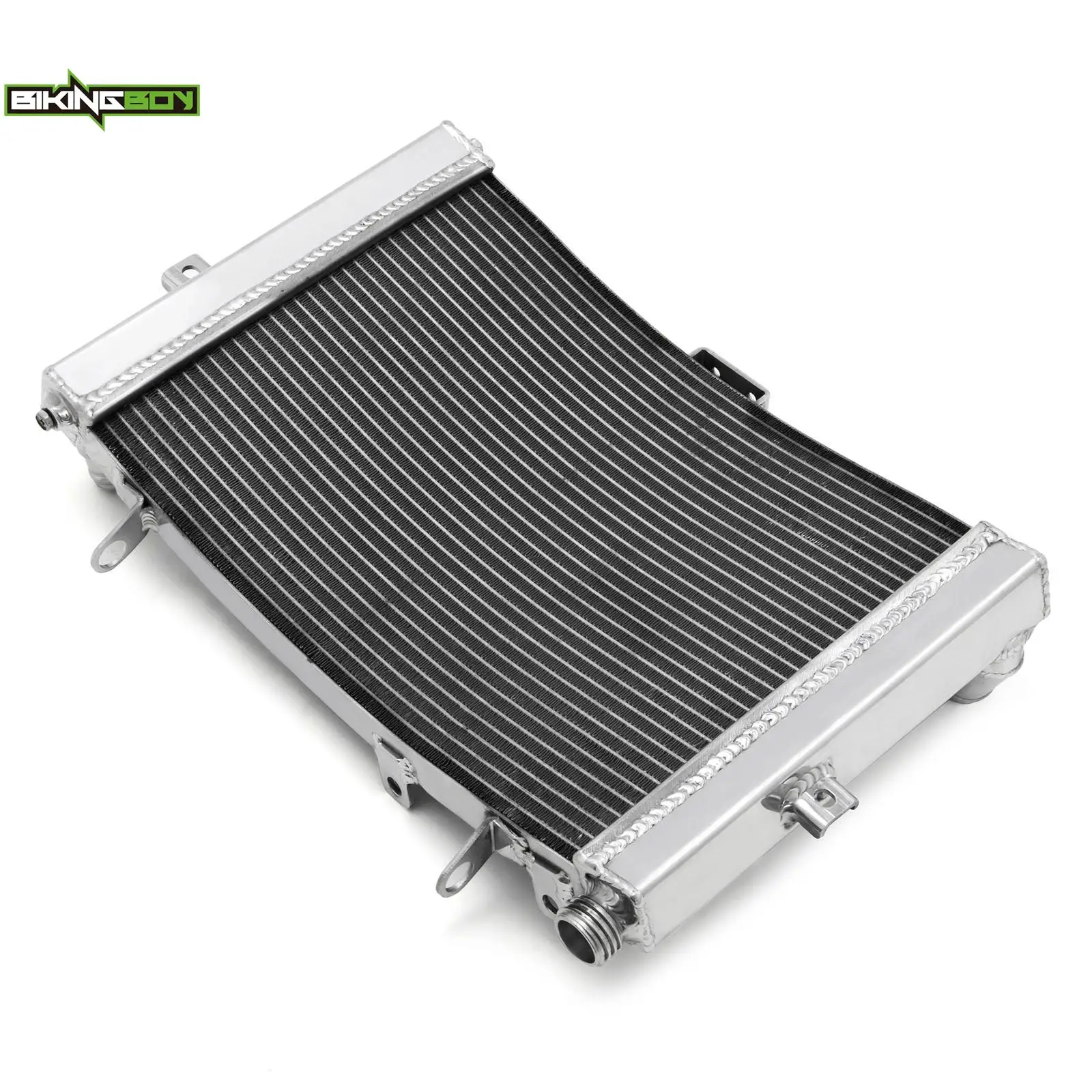 BIKINGBOY Engine Radiator Cooling For Super Duke 1290 / R 2014 2015 2016 Water Cooler 61435010000 61535010000 Aluminium Core