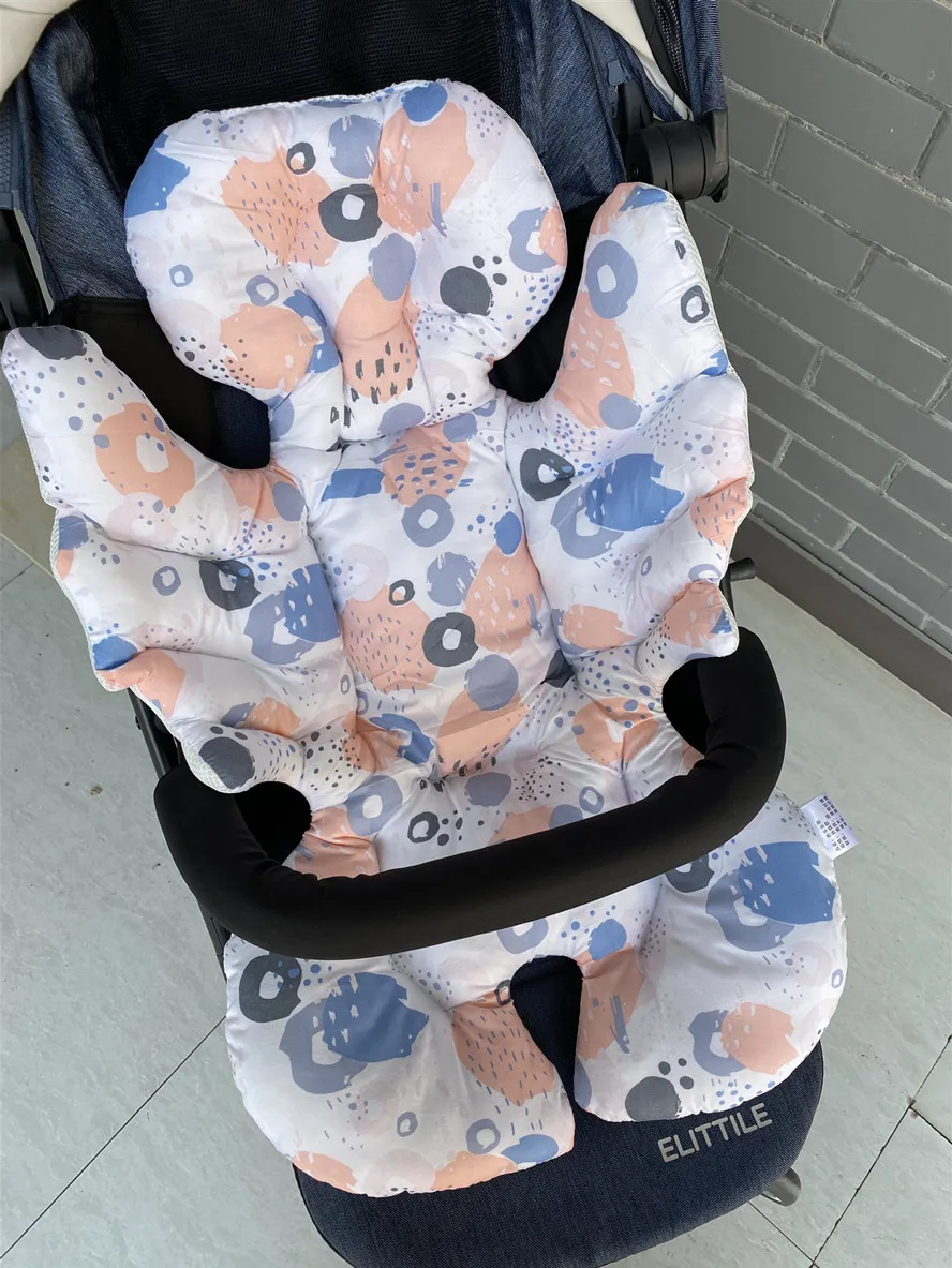 

Baby stroller warm seat cushion, stroller seat cushion, all season cotton cushion, umbrella car cushion, breathable and thickene