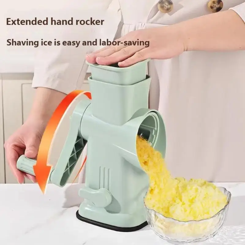 E8BD Miniature Hand Operated Ice Shaver Ice Maker For Creating Professional Quality Manual Shaving Ice