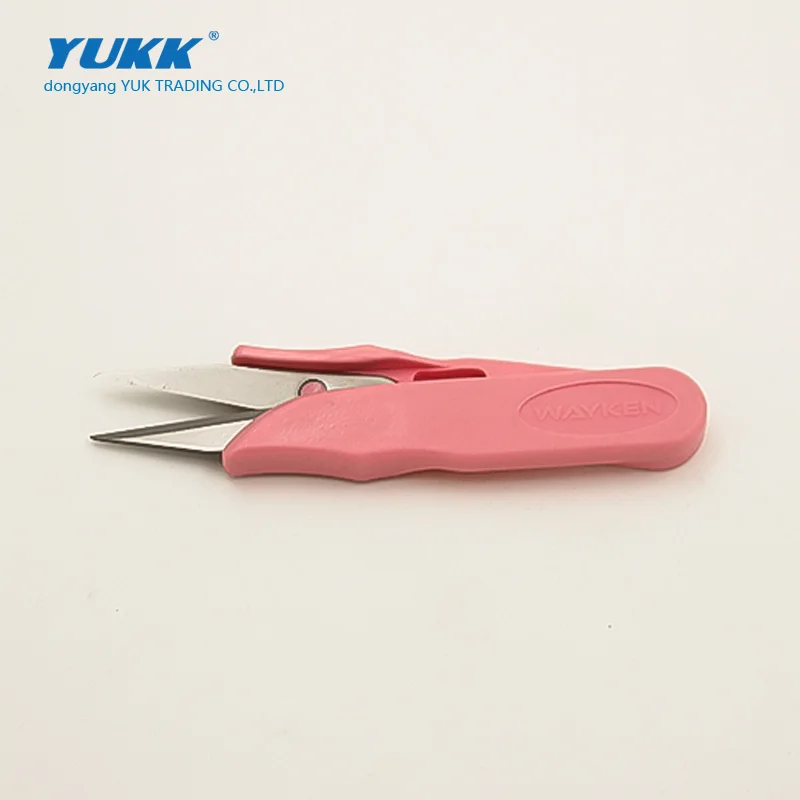 WAYKEN الفولاذ المقاوم للصدأ الموضوع كليبرز الغزل المقصات قطع الخياطة اكسسوارات مقص القاطع عبر غرزة للملابس TC-100