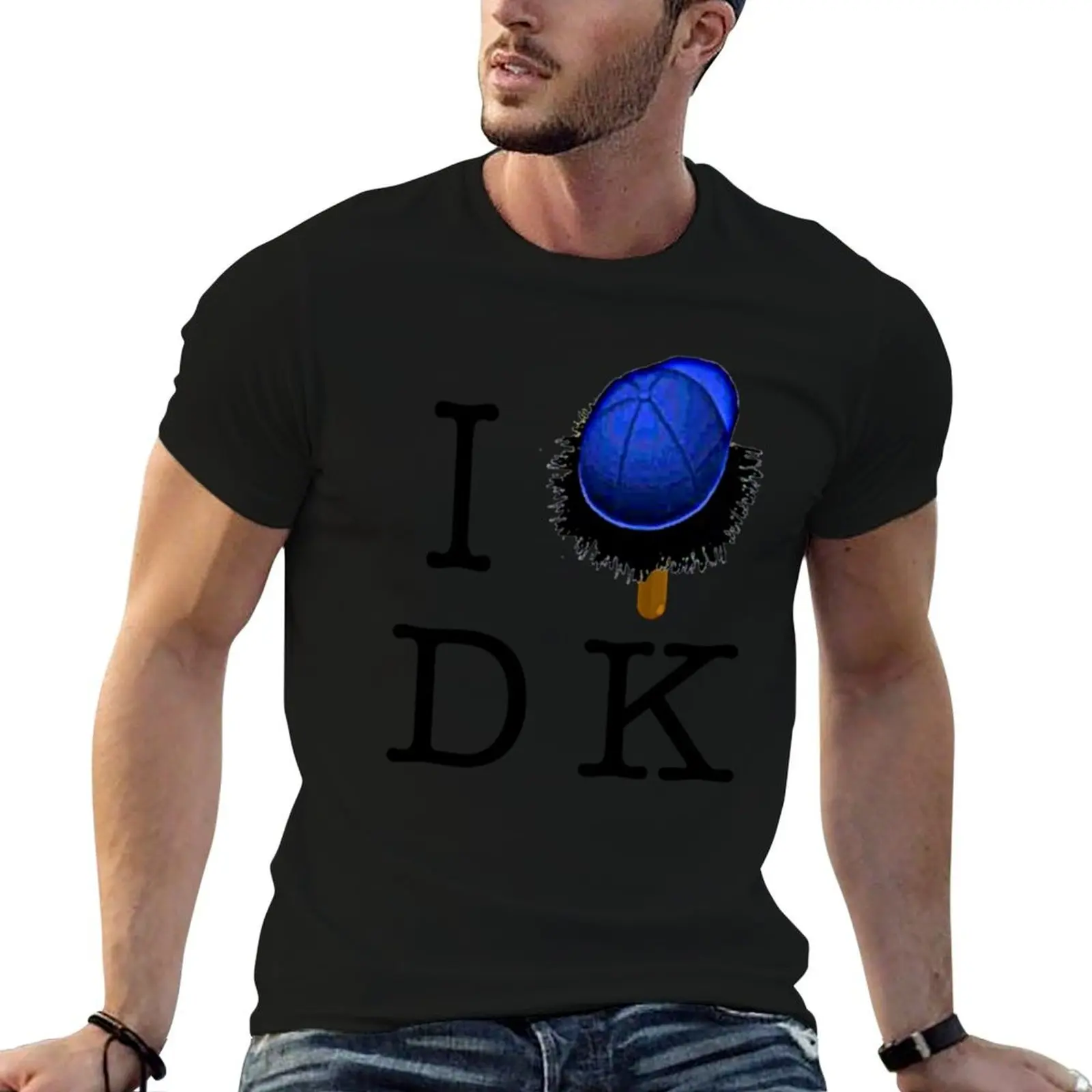 Me encanta Dickie Knee - ¡Hey, ¡es sábado! Camiseta para hombre, camiseta de algodón 100%, paquete de camisetas gráficas para hombre, camiseta.