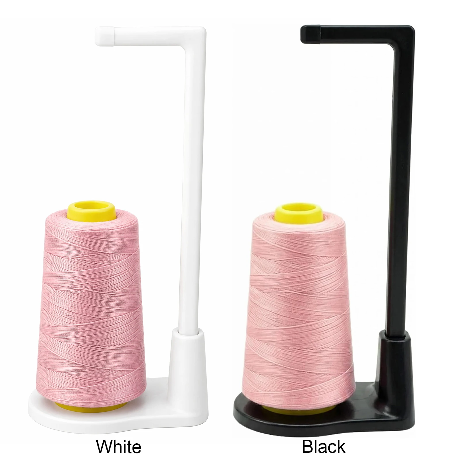 Spool Bracket Tool with Steady Base Winding Storage Stand Thread Spools Holder Machine Mount for Sewing Lovers and Most Machines