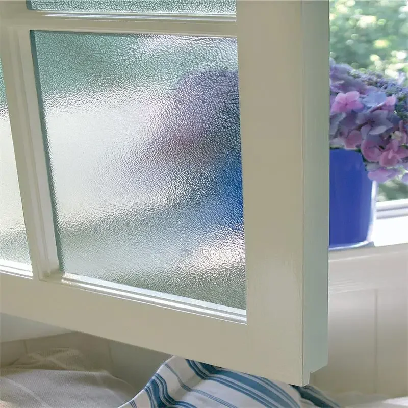 Privacy Window Film Decorative Glass Door Film,Static Cling Window Tint,No Glue Removable Anti UV for Home and Office Decoration