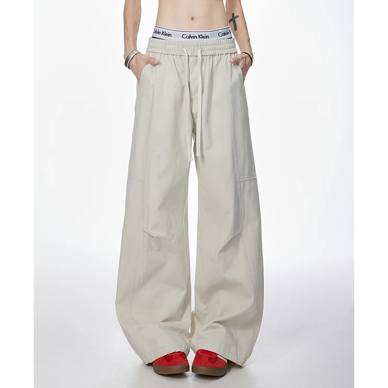 

Men's Outdoor Four Season Loose Comfortable Straight Leg Wide Leg Pants Fashionable Trendy Simple Comfortable Versatile Pants