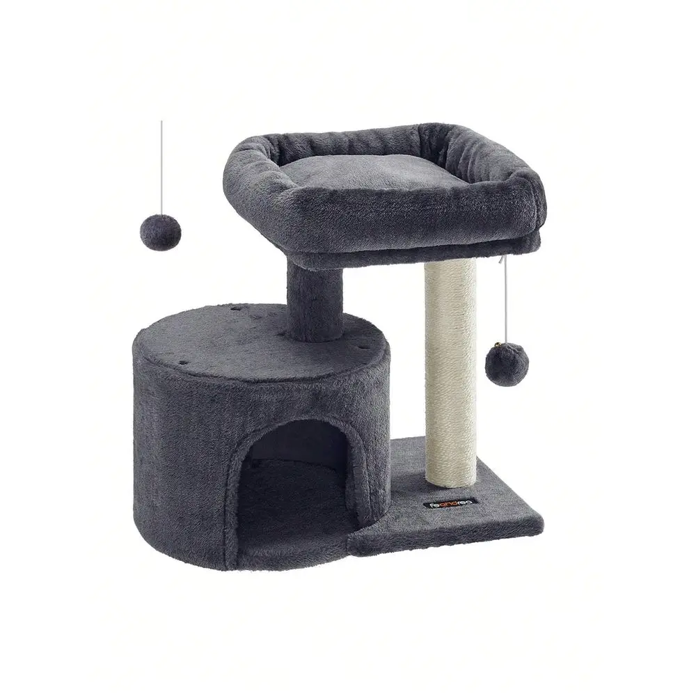 

Cat Tree, Cat Tower With SisalCovered ching Post, Cat Condo With Padded Perch, For Small Spaces, Kittens