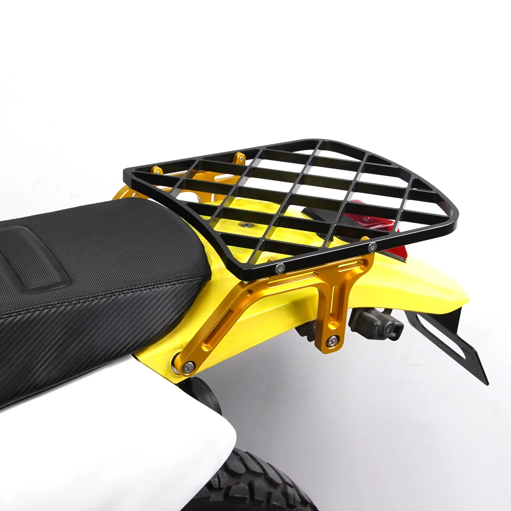 Fit For Suzuki DR650 1996-2025 2024 DR 650 Rack Cargo Rack Carrier Mount Backrest Shelf Holder Motorcycle Luggage Holder Bracket