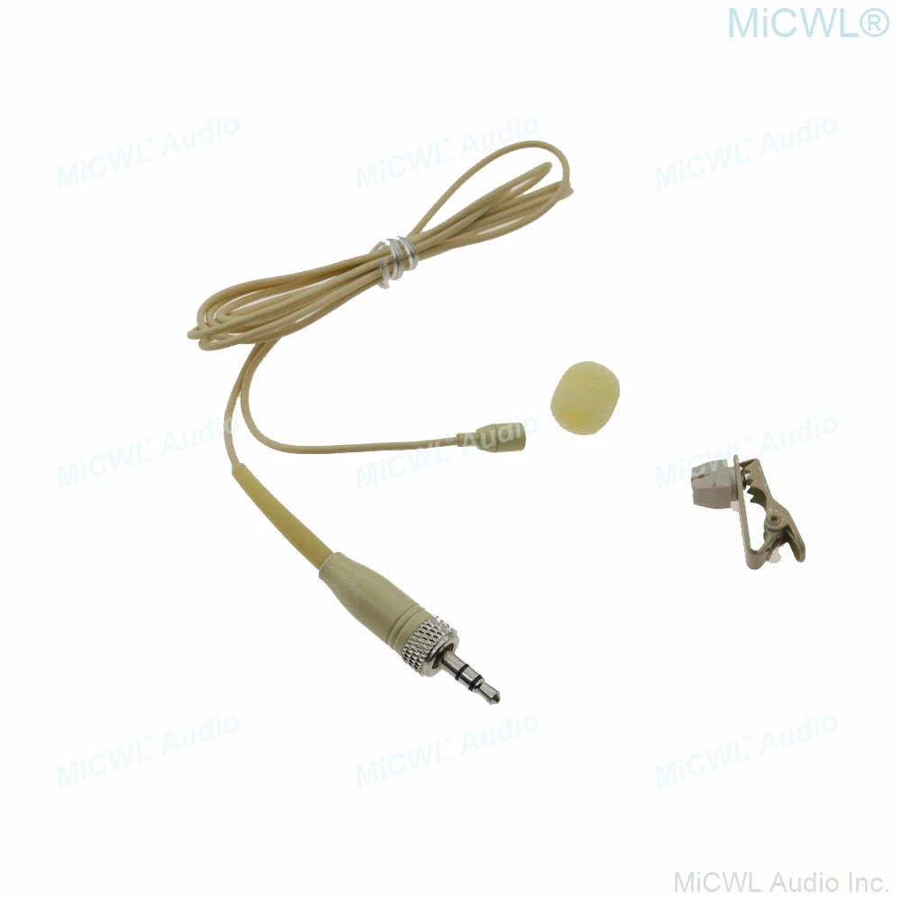 WCB2D mikrofon krawędziowy dla Shure 4-Pin Mini Sennheiser G2 G3 G4 AKG 3Pin TA3F MiPro Audio Sound BeltPack System — zdjęcie produktu 4